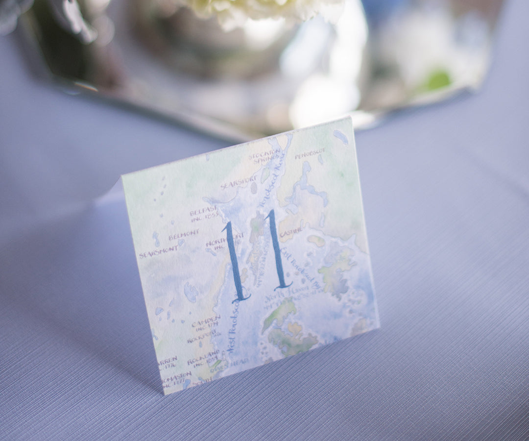 Bay View Table number Brea McDonald Photo