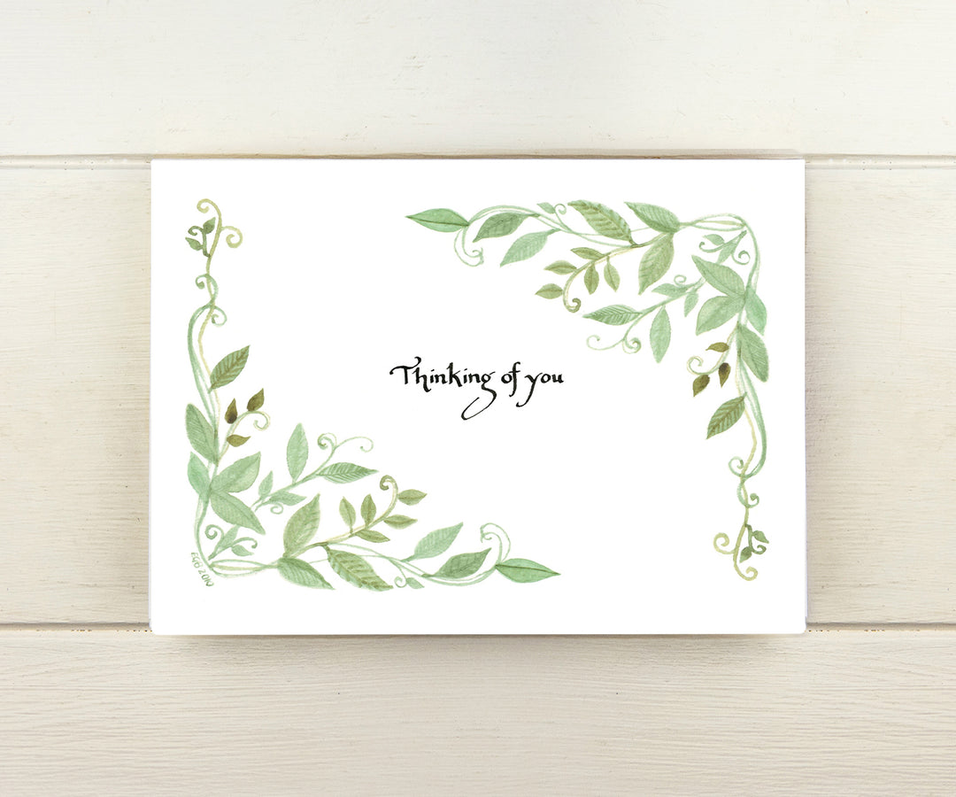 Vines Sympathy Card