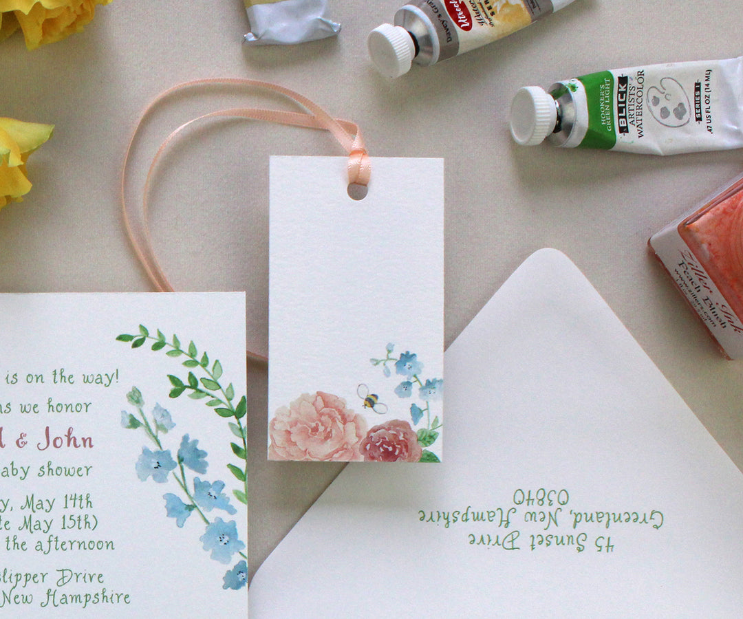 Vintage Floral Gift Tags