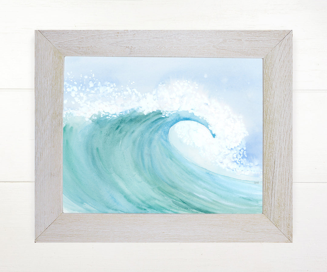 Ocean Wave Print