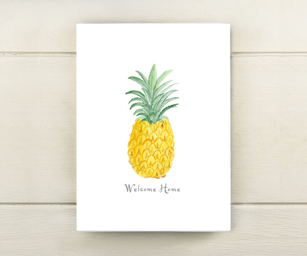 Welcoming Pineapple Card