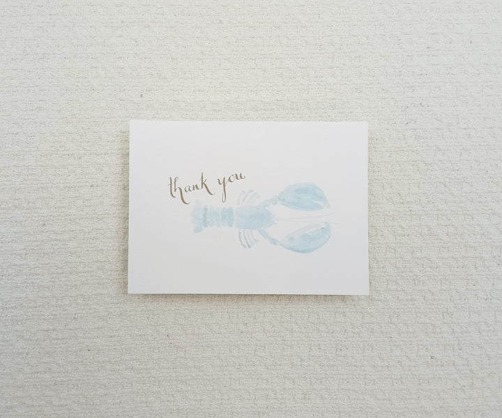 Blue Lobster Thank You Notes