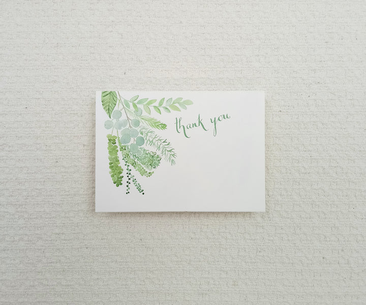 Flourishing Greens Thank You Notes