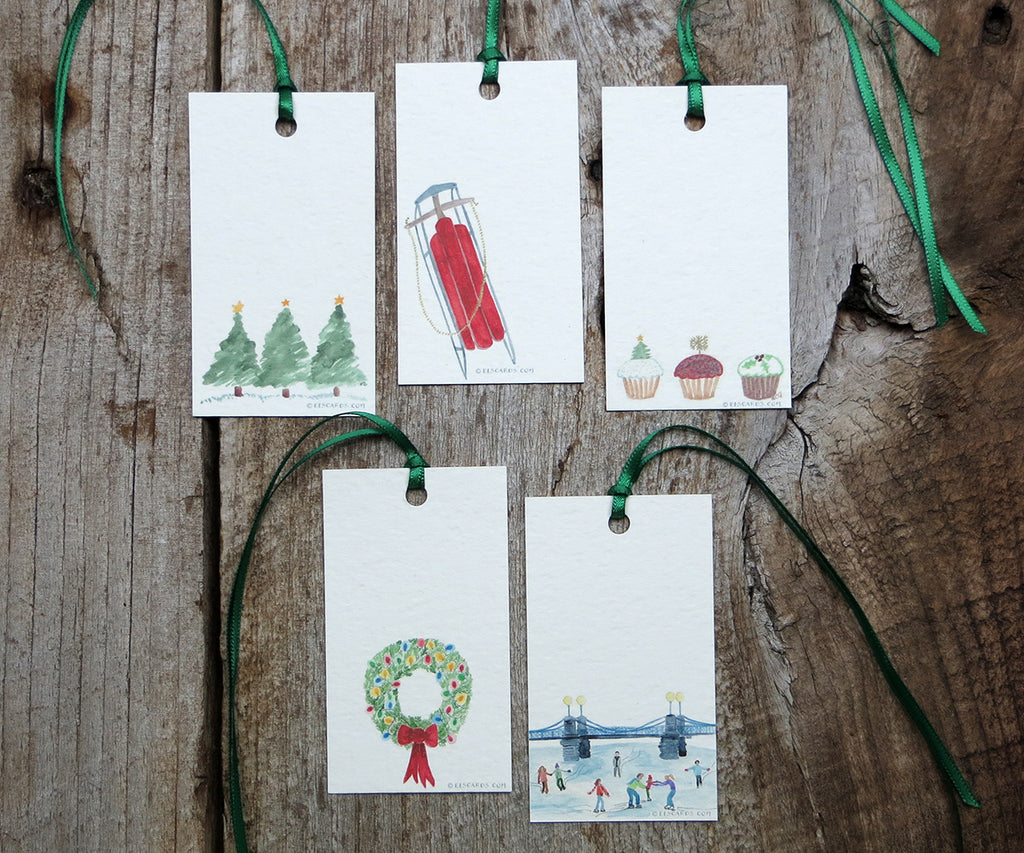 Joy Holiday Gift Tags – El's Cards