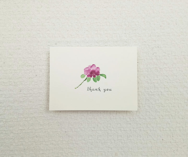 Salty Air Beach Rose Thank You Notes