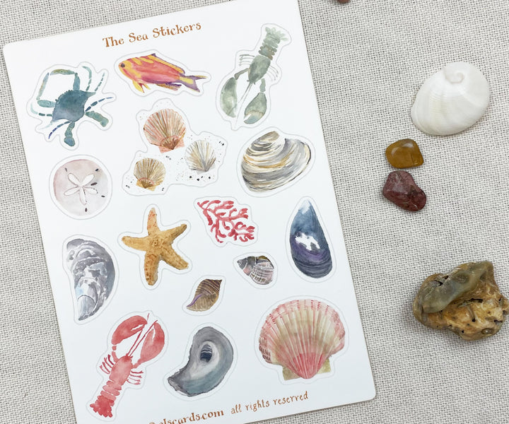 the sea stickers