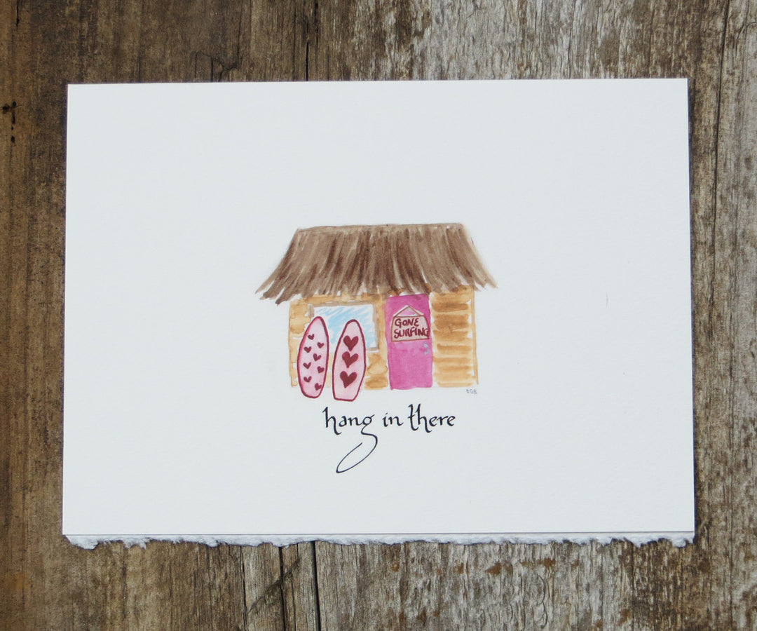 Surf Shack Friendship & Love Card